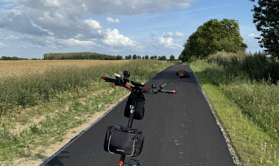 Der neue Radweg nach Schwaan ist bald übergabefertig